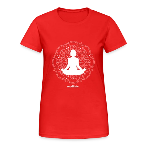 T-Shirt Yoga: Harmonie Corps & Esprit - T-shirt Gildan épais femme