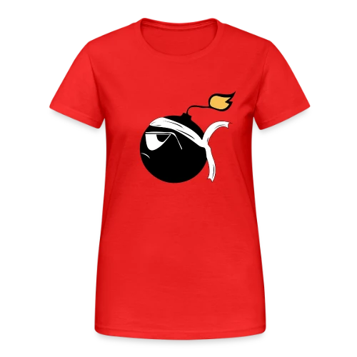 Bombe Corse Rebelle - T-shirt Gildan épais femme