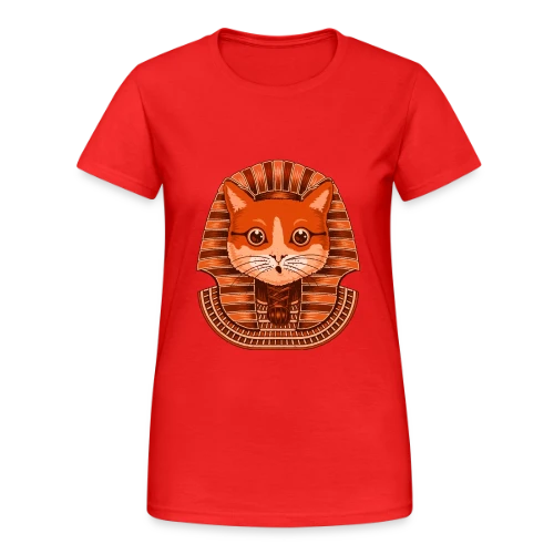 Pharaon Félin - T-shirt Gildan épais femme