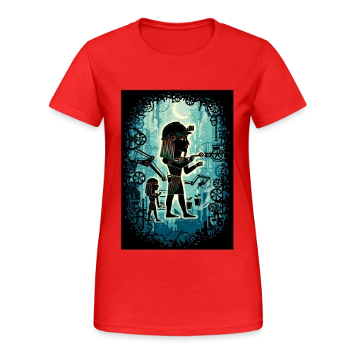 Pharaon du Travail - T-shirt Gildan épais femme