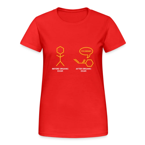 Blague Chimie Diène - T-shirt Gildan épais femme