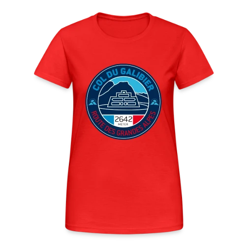 Col du Galibier - Le Sommet Mythique - T-shirt Gildan épais femme