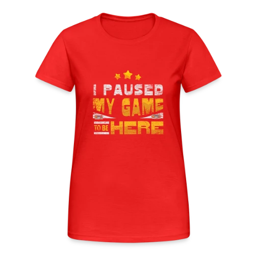 100% Gaming - T-shirt Gildan épais femme