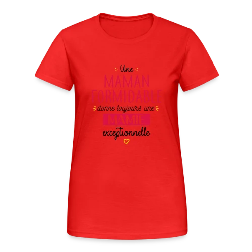 T-shirt Mamie Exceptionnelle - T-shirt Gildan épais femme