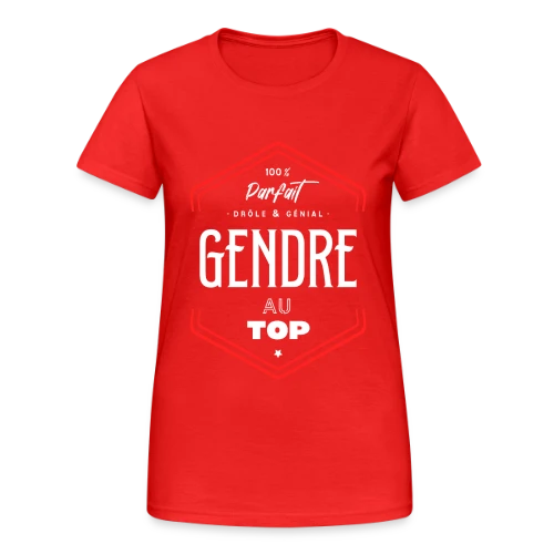 T-shirt Gendre Parfait et au Top - T-shirt Gildan épais femme