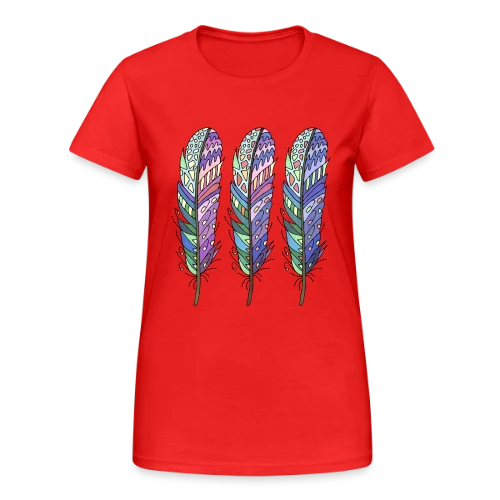 L'Envol des Plumes - T-shirt Gildan épais femme