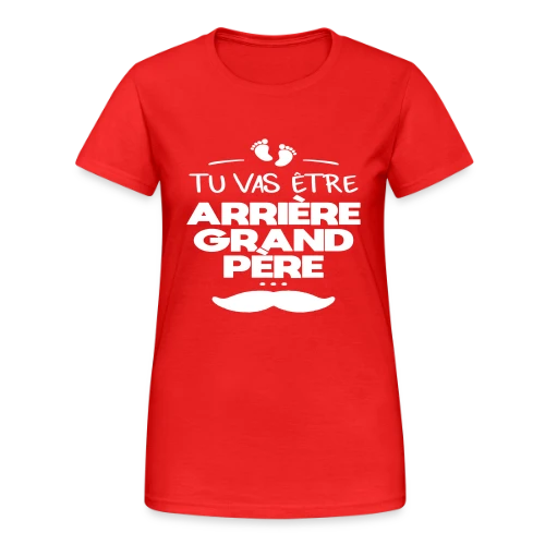Le Super Futur Arrière-Grand-Père - T-shirt Gildan épais femme