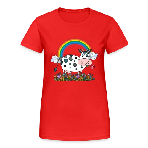 La Vache Coquette - T-shirt Gildan épais femme