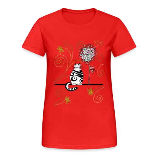 Mon Chat Adoré - T-shirt Gildan épais femme