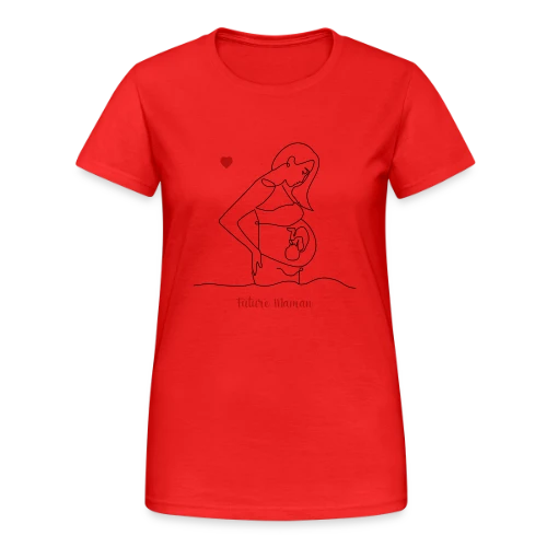 Future Maman : Douce Attente - T-shirt Gildan épais femme