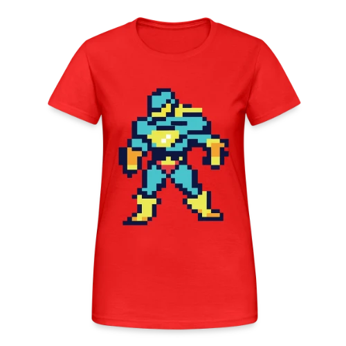 Super-Héros Rétro Sammy - T-shirt Gildan épais femme