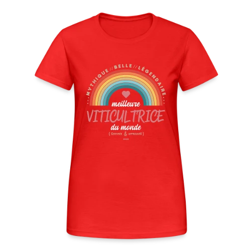 Meilleure Viticultrice du Monde - T-shirt Gildan épais femme