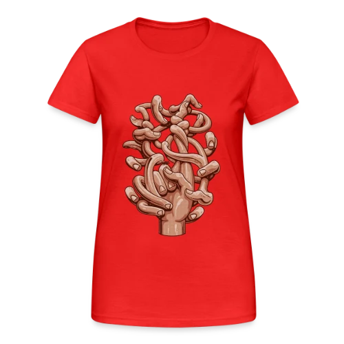 Chasse à la Mouche - T-shirt Gildan épais femme