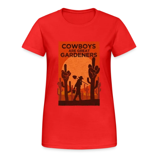 Jardinier du Far West - T-shirt Gildan épais femme