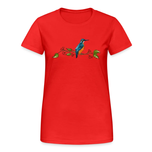 Oiseau Majestueux - T-shirt Gildan épais femme
