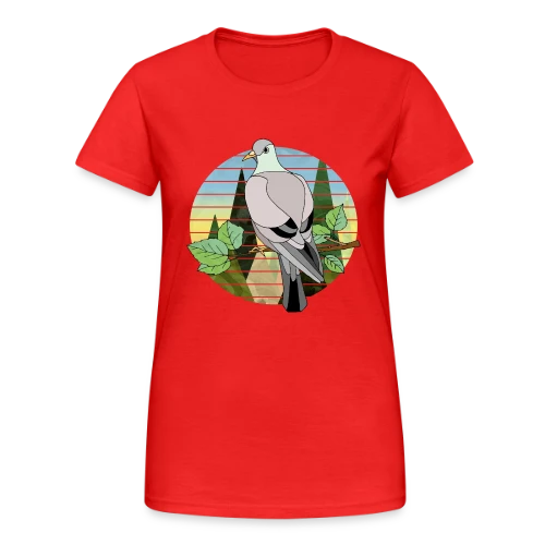 L'Oiseau Libre - T-shirt Gildan épais femme