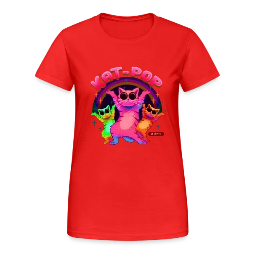 K-Pop Félins en Folie - T-shirt Gildan épais femme