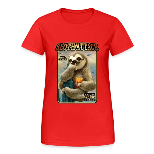 Assaut du Paresseux Géant : Chapitre 1 - T-shirt Gildan épais femme