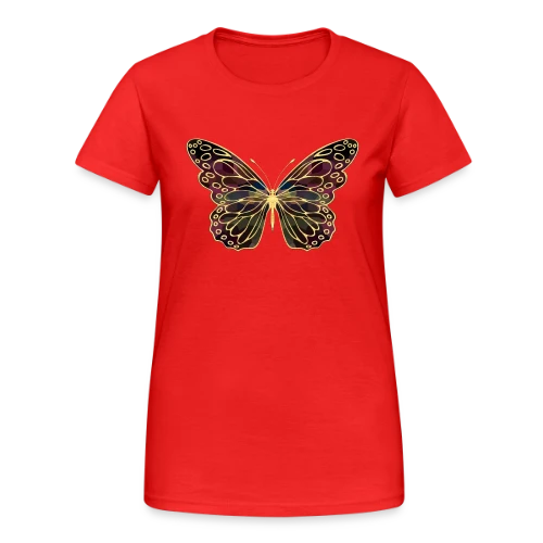 Papillon Aérien - T-shirt Gildan épais femme