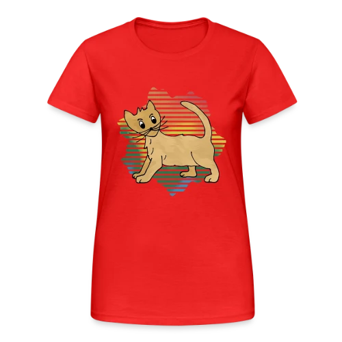 Mon Chat Adoré - T-shirt Gildan épais femme