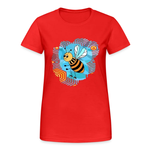 L'Abeille Élégante - T-shirt Gildan épais femme
