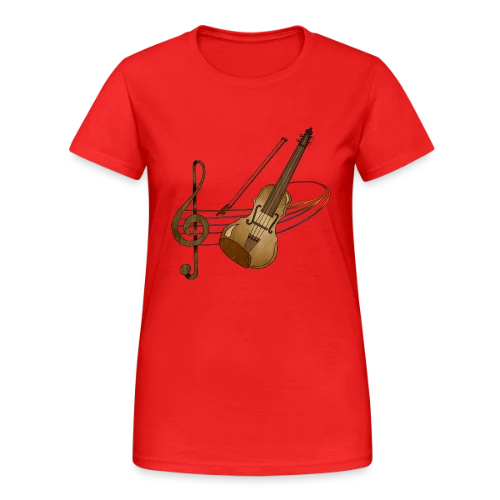 Maître Violon - T-shirt Gildan épais femme