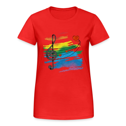 Mélodie Éternelle - T-shirt Gildan épais femme