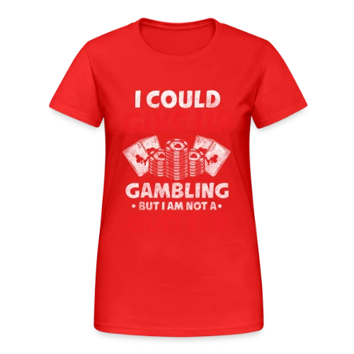 Maître du Skat et du Poker - T-shirt Gildan épais femme