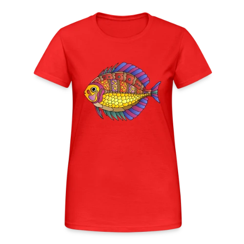 Ryba, l'Esprit du Poisson - T-shirt Gildan épais femme