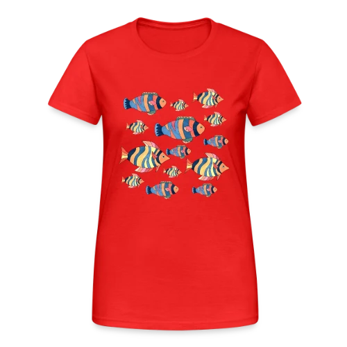 Passion Pêche : L'Esprit du Poisson - T-shirt Gildan épais femme