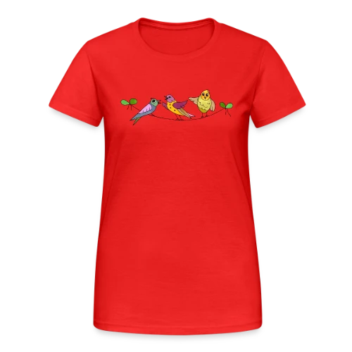 L'Oiseau Libre - T-shirt Gildan épais femme