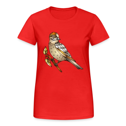 L'Oiseau Arc-en-ciel - T-shirt Gildan épais femme