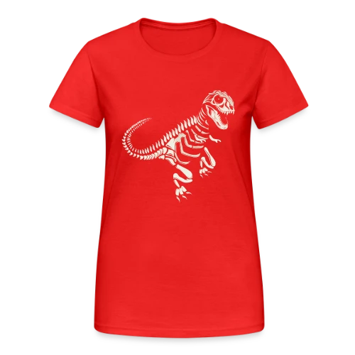 T-Rex Fossile : L'Esprit Préhistorique des Dinosaures - T-shirt Gildan épais femme