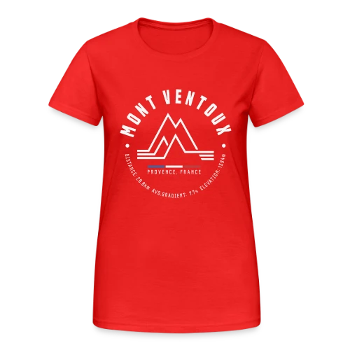 Mont Ventoux - Le Géant de Provence Cyclisme - T-shirt Gildan épais femme