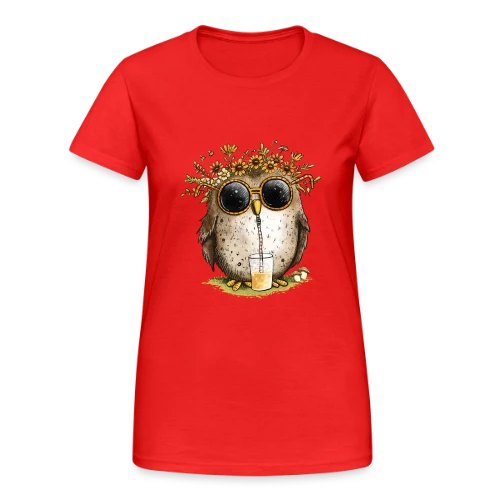 Chouette Cool et Limonade - T-shirt Gildan épais femme