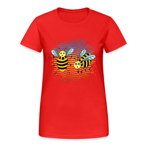 Le Royaume Fascinant des Insectes et Petites Bêtes - T-shirt Gildan épais femme