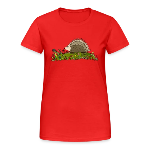 L'Hérisson Adorable - T-shirt Gildan épais femme