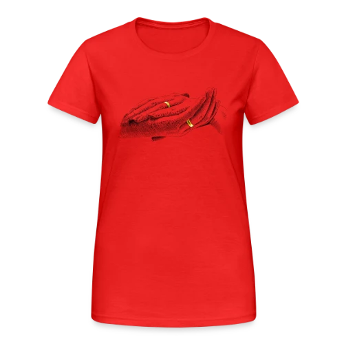 Célébration Mariage Humour - T-shirt Gildan épais femme