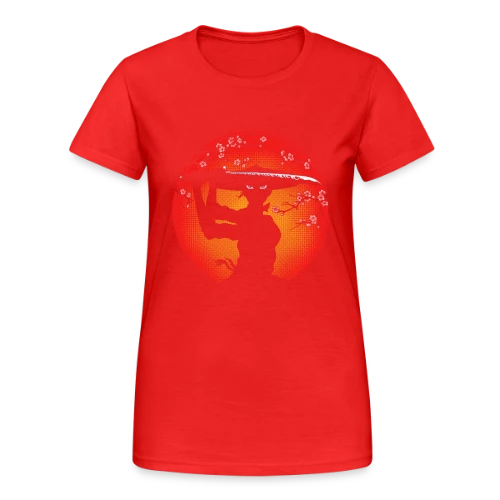 Kunoichi Esprit Bushido - T-shirt Gildan épais femme