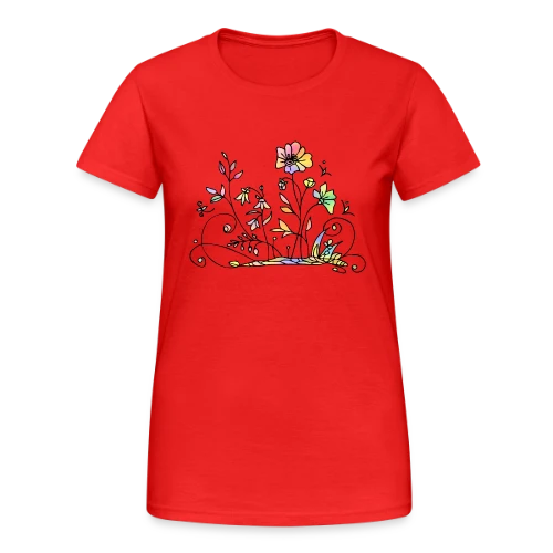 Code Secret 2255 - T-shirt Gildan épais femme