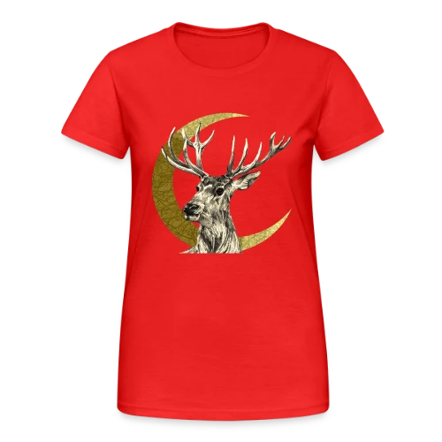 Numéro 4886 : L'Énigme Stylisée - T-shirt Gildan épais femme