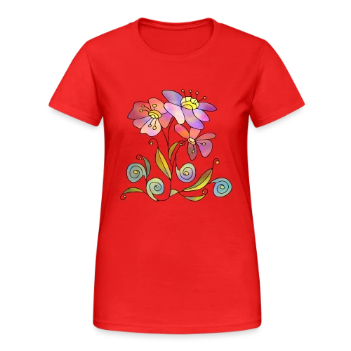 Esprit Libre - T-shirt Gildan épais femme