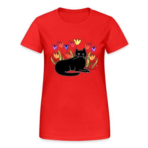 Code 3311 : Minimaliste & Tendance - T-shirt Gildan épais femme
