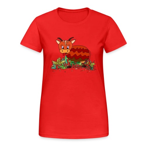 L'Élégance Numérique 851 - T-shirt Gildan épais femme
