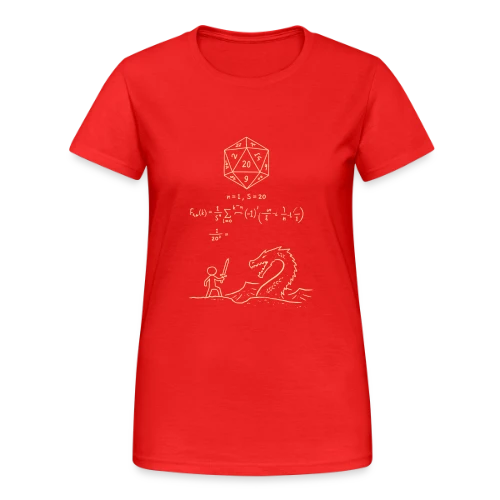S-20_2 - Design Minimaliste Geek - T-shirt Gildan épais femme