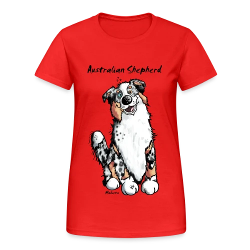 Berger Australien Amusant - T-shirt Gildan épais femme