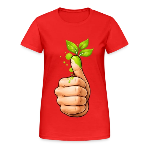 Le Pouce Vert - T-shirt Gildan épais femme