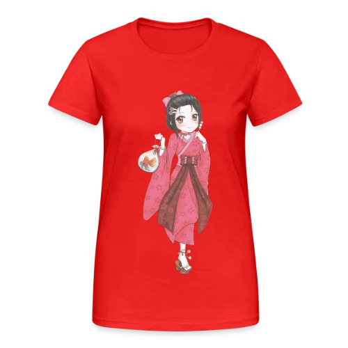 L'Univers des Mangas Japonais - T-shirt Gildan épais femme