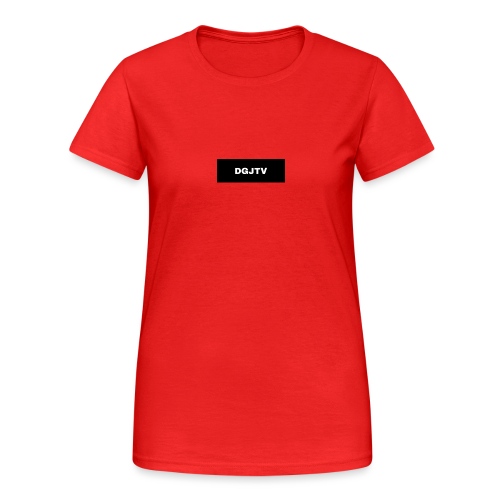 Logo DGJTV - Frauen Gildan Heavy T-Shirt