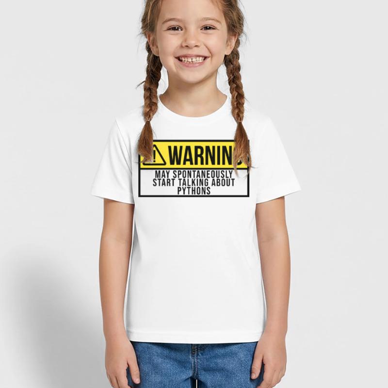 Python Kids T-Shirt by Russell